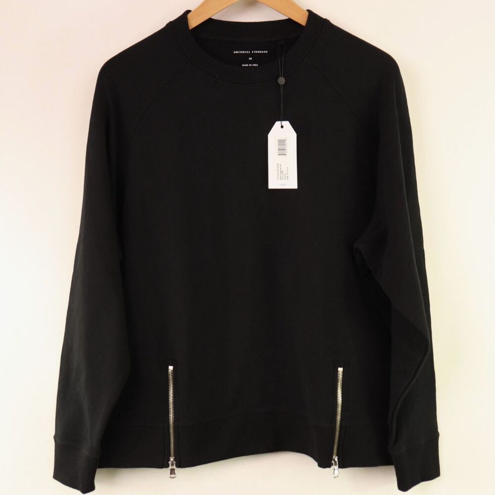 NWT Universal Standard Riley Raglan Pullover Retail $112.00 XS - Picture 2 of 8